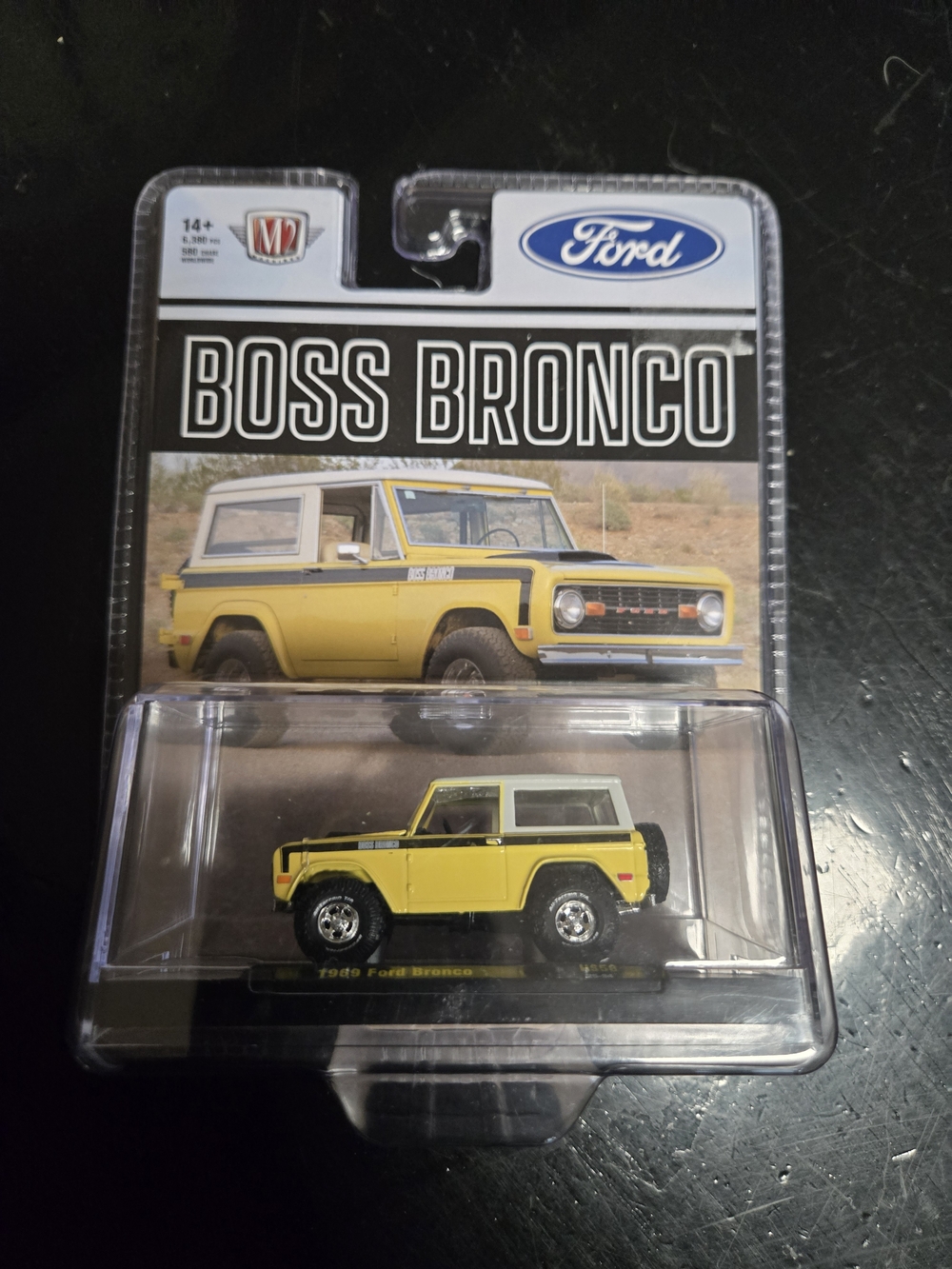 M2 Machines Ford Boss Bronco Die-Cast Vehicle - Yellow